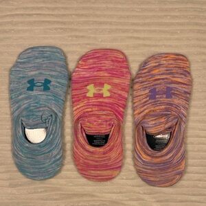 Under Armour Kids' Multicolor No-Show Socks Set